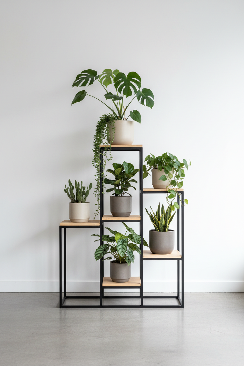The Art of Indoor Greenery: How Plant Stands Elevate Your Living Space