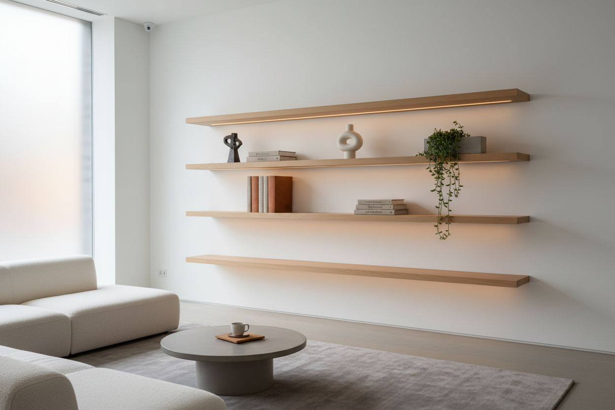 The Art of Wall Styling: How Floating Shelves Bring Balance to Any Room