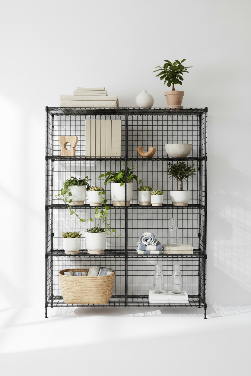 How to Maximize Small Spaces: 5 Creative Wire Shelving Ideas