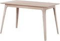 New Classic Furniture Oscar Wood Counter Height Table, White Ash