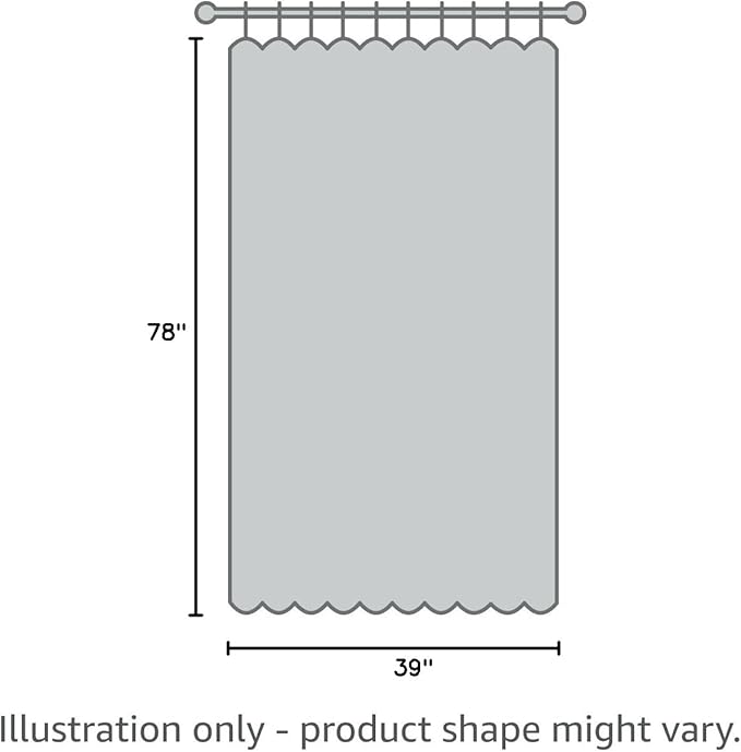 Vatge Doorway Curtains Accordion Pink Curtains for Girls' Room Door, Closet Doors Curtain, 80 Inch Long Privacy Curtains for Room Divider and Open Closet, 1 Panel with Tieback, W39 x L78, Pink