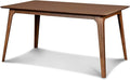 New Classic Furniture Oscar 60" Rectangle Wood Dining Table, Walnut