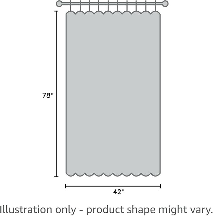 JILRON 100% Blackout Fabric Folding Door Curtain with Magnetic Closure - Accordion Style for Sliding Doors, Closets,Wardrobe and Temporary Door Solutions Doorway Curtains（W42 x L78, Off White 1 Panel）