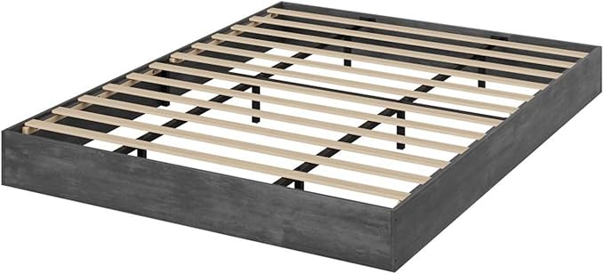 IDEALHOUSE Platform Bed Frame Twin XL Size,Wooden Slat Support,No Box Spring Needed, Easy Assembly