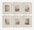 Joocrise Neutral Wall Art Decor Set of 6 Vintage Canvas Wall Art Rustic Farmhouse Wall Art Botanical Prints Country Pictures Neutral Vintage Artwork for Living Room Bedroom 8x10 Inch Unframed