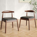 Soohow Dining Chairs Set of 2, Mid Century Modern Kitchen & Dining Room Chairs for Dining Room,Dining Table Chairs with Solid Wood Legs