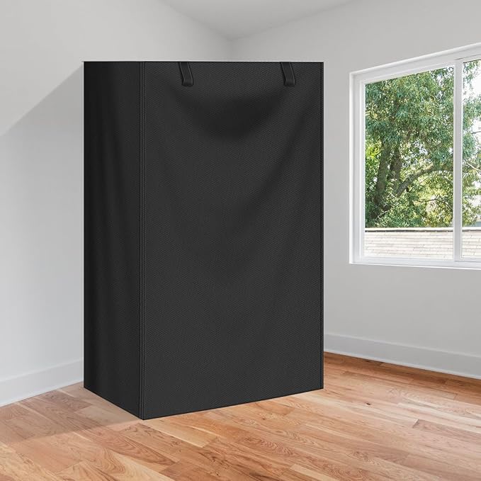 Storage Shelf Cover,Waterproof Shelf Cart Cover Protective Outdoor Indoor Wire Rack Dust Cover with Zipper (48" Wx18 Dx72 H)