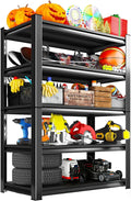 Garage Storage Shelves 5-Tier,Garage Storage System Shelves Adjustable,Storage Shelving for Basement,Pantry,Kitchen,Warehouse (1, 72" H x 35.55" W x 16" D)