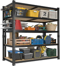 40''W Garage Storage Shelves, Storage Racks Shelving Units, Storage Shelves Heavy Duty, Adjustable Metal Shelves with 2 Pegboards for Basement, Warehouse, Pantry, Closet, Kitchen, 2200 LBS