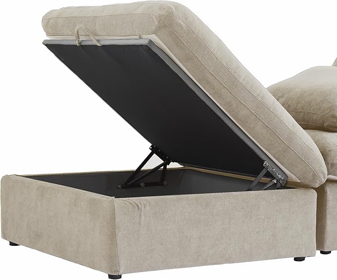 WJShome Ottoman, Modular Sectional Sofa,Minimalist Sofa Couch for Modern Living Room Sofa Sets for Office House