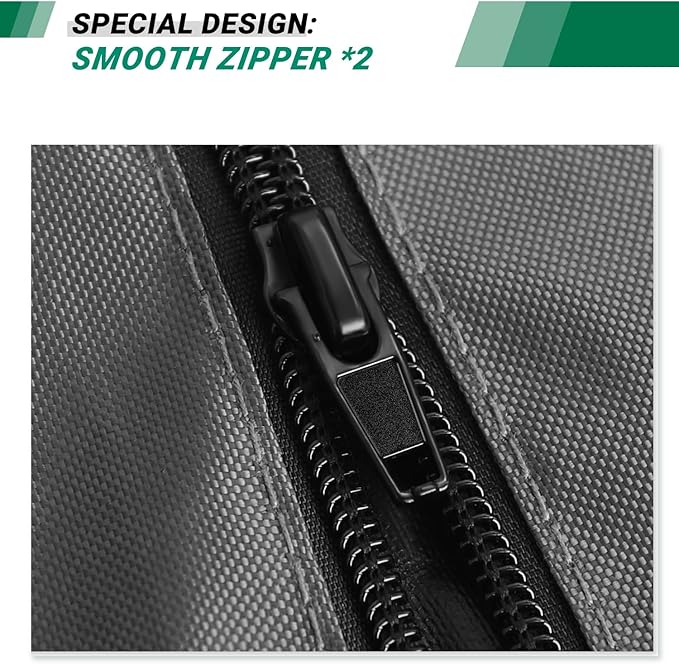 Storage Shelving Unit Cover,Waterproof Shelf Cart Cover Protective Outdoor Indoor Storage Rack Dust Cover with Zipper (32.5""Lx16.5""Wx72""H), Black, O0-C2NH-ZY28