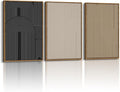 Modern Geometric Line Wall Art Set of 3 Neutral Abstract Canvas Prints, Large 16x24 3 Piece Black Beige Taupe Contemporary Home Artwork, Minimalist Mid Century Living Room Bedroom Office Decor