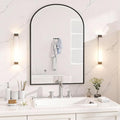 NEWBULIG Bathroom Mirror, Wall Mirror with Aluminum Alloy Thin Frame, Bathroom Mirrors for Over Sink, Bedroom, Living Room, Entryway