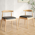 Soohow Dining Chairs Set of 2, Mid Century Modern Kitchen & Dining Room Chairs for Dining Room,Dining Table Chairs with Solid Wood Legs