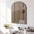 NEWBULIG Bathroom Mirror, Wall Mirror with Aluminum Alloy Thin Frame, Bathroom Mirrors for Over Sink, Bedroom, Living Room, Entryway