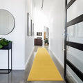 Nourison Home Nourison Essentials Yellow 2'2" x 20' Area Rug - Easy Clean, Non Shedding, Bed Room, Living Room, Dining Room, Kitchen (20' Runner)