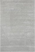 Abani Grey Area Rug for Living Room, Bedroom - Zen Reiki Pattern- 2 x 3 -Durable & Easy to Clean