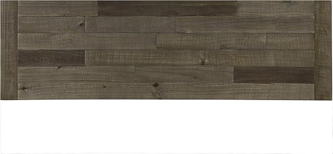 Prato Two-Tone Wood Dining Bench