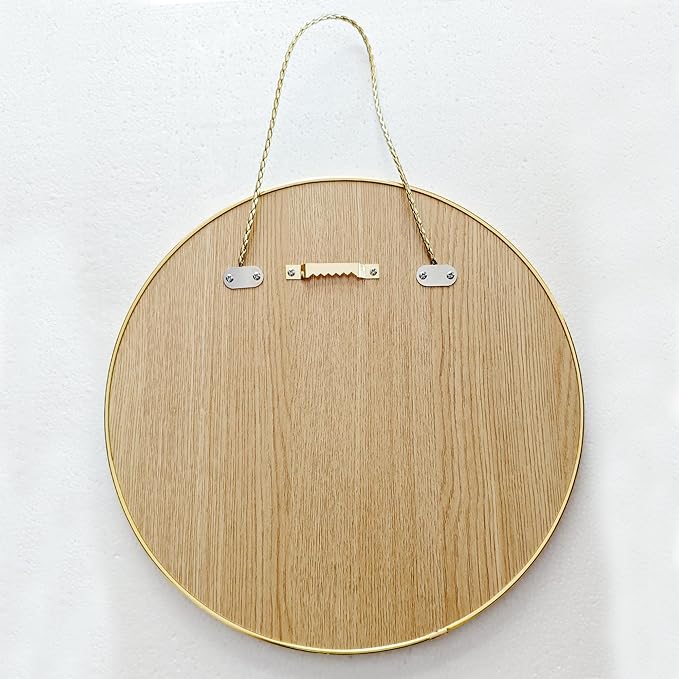 Funerom Gold Bathroom Mirror Round Wall Mirror 12.6 Inches Circle Mirror