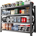 Garage Storage Shelves 5-Tier,Garage Storage System Shelves Adjustable,Storage Shelving for Basement,Pantry,Kitchen,Warehouse (1, 70" H*71" W*23.6" D)