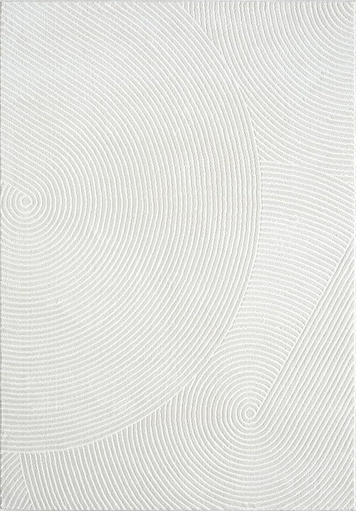 Abani Neutral Cream Area Rug 10' x 14' | White Luxury Zen Carpet | Minimalist Ivory Rugs for Bedroom, Living Room and Dining