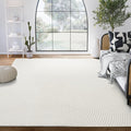 Abani Cream Area Rug for Living Room, Bedroom - Zen Reiki Pattern- 2 x 3 -Durable & Easy to Clean