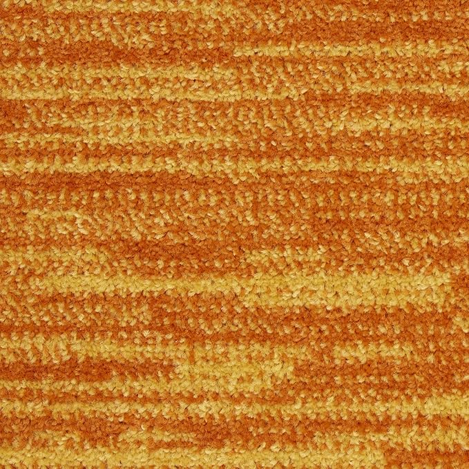 Nourison Home Nourison Essentials Sunburst 8' x Round Area Rug - Easy Clean, Non Shedding, Bed Room, Living Room, Dining Room, Kitchen (8' x Round)