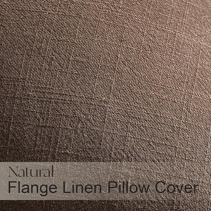Brown Pillow Covers Pack of 4 Decorative Gray Press Edge Solid Throw Pillow Covers Soft Accent Boho Couch Pillowcases Modern Home Decors for Living Room Bed Sofa 16x16 Inch