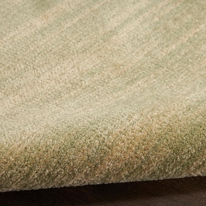 Nourison Home Nourison Essentials Green Gold 9' x 12' Area Rug - Easy Clean, Non Shedding, Bed Room, Living Room, Dining Room, Kitchen (9' x 12')