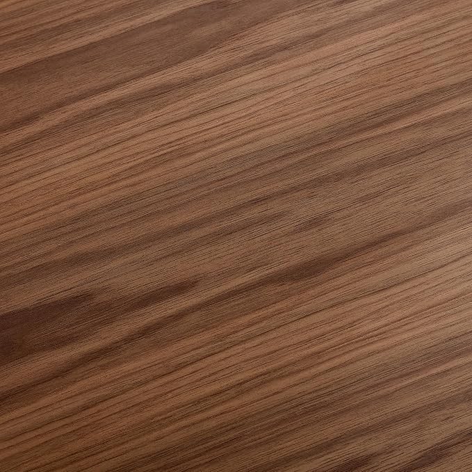 33.07" Round Coffee Table with Storage, 2 Tier Modern Wood Center Table with Drawer, 2 Tiers and 1 Drawer, Accent Table for Living Room, Apartment, Small Space.(Walnut)