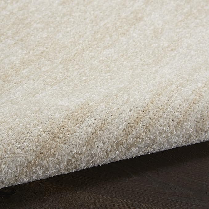 Nourison Home Essentials Indoor/Outdoor Ivory Beige 6' x 9' Area Rug, Easy Cleaning, Non Shedding, Bed Room, Living Room, Dining Room, Backyard, Deck, Patio (6x9)
