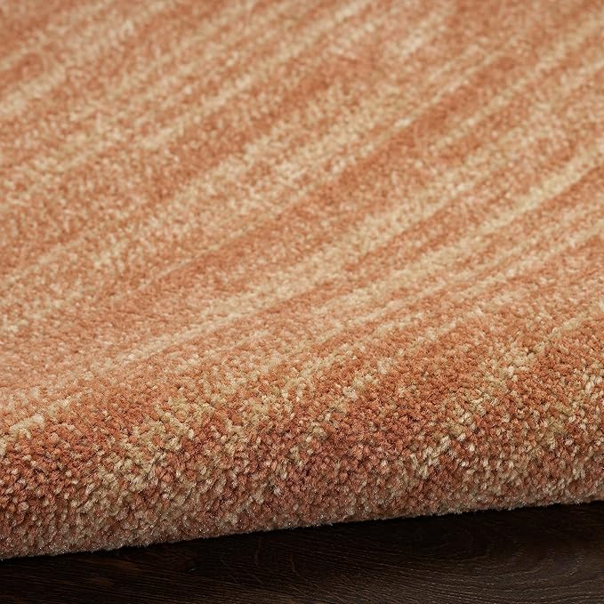 Nourison Home Nourison Essentials Rust 9' x Square Area Rug - Easy Clean, Non Shedding, Bed Room, Living Room, Dining Room, Kitchen (9' x Square)