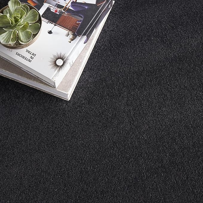 Nourison Essentials 12' x 15' Black Fabric Outdoor Area Rug (12' x 15')