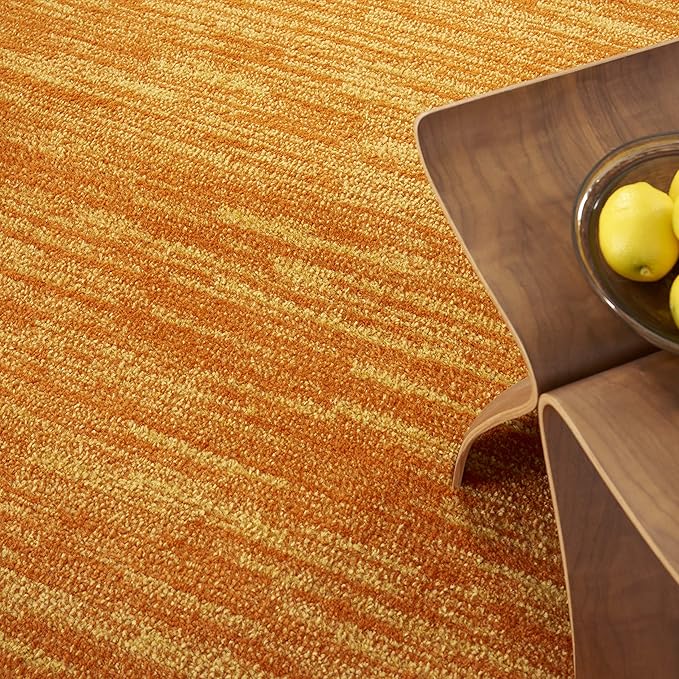Nourison Home Nourison Essentials Sunburst 5' x Square Area Rug - Easy Clean, Non Shedding, Bed Room, Living Room, Dining Room, Kitchen (5' x Square)