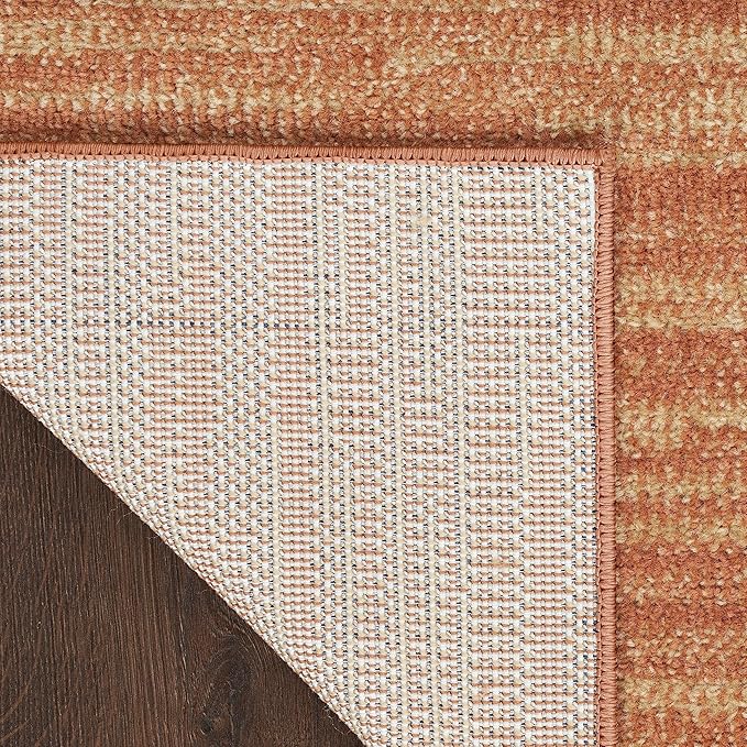 Nourison Home Nourison Essentials Rust 12' x 15' Area Rug - Easy Clean, Non Shedding, Bed Room, Living Room, Dining Room, Kitchen (12' x 15')
